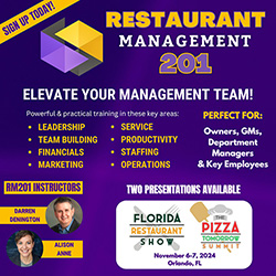 Restaurant Management 201 Workshop