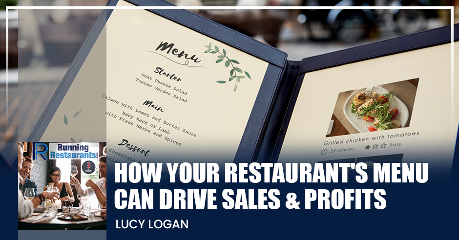 Running Restaurants | Lucy Logan | Restaurant Menu Sales