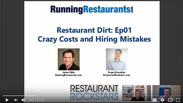 Restaurant Dirt - Episode 1